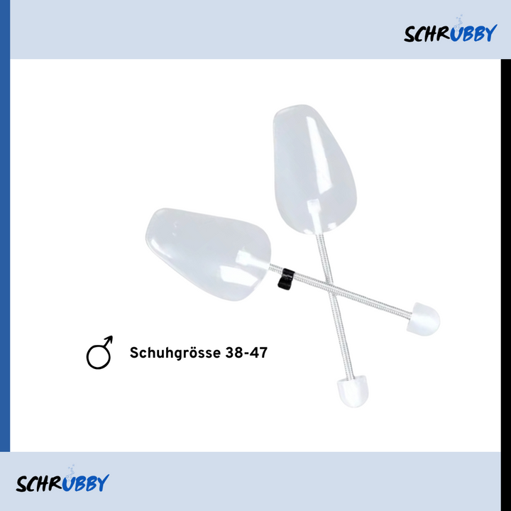Maschinentauglicher Schuhspanner
