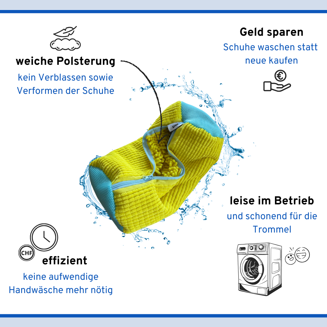 360° premium Schuhwaschbeutel