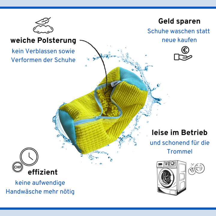 360° premium Schuhwaschbeutel