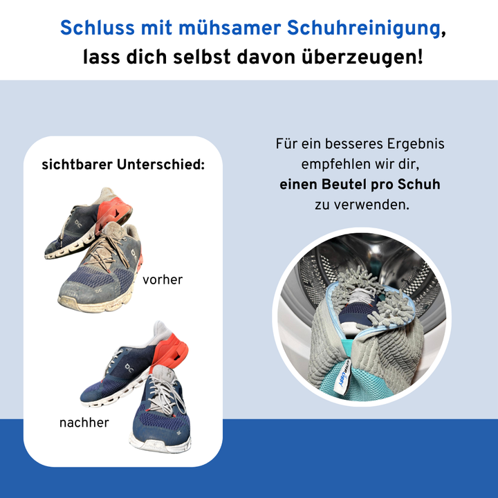 360° premium Schuhwaschbeutel