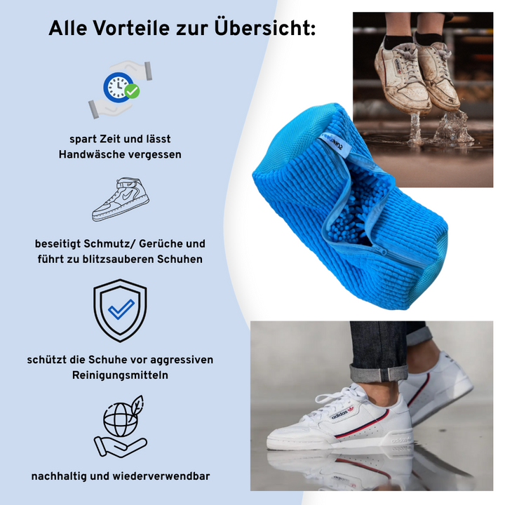 360° premium Schuhwaschbeutel